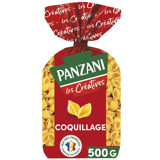 Pâtes Coquillage les Créatives PANZANI le paquet de 500g