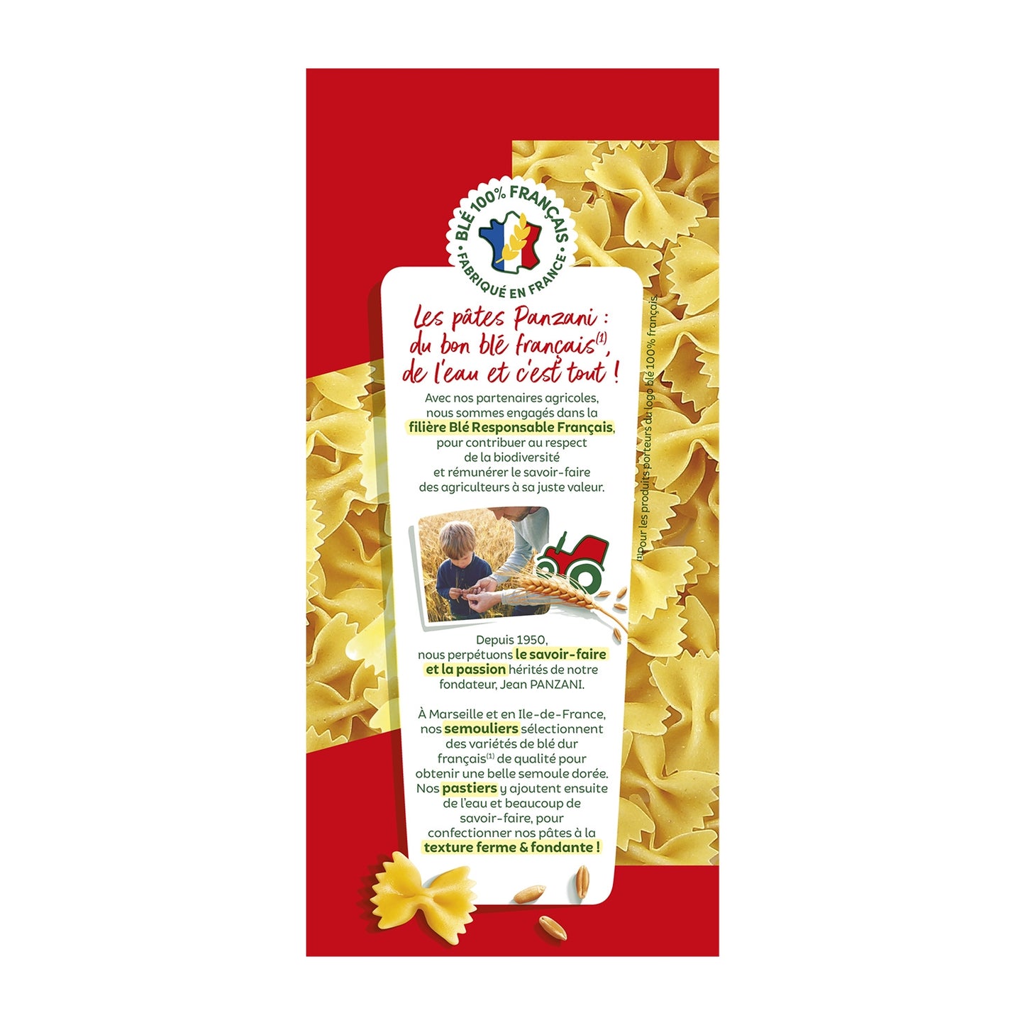 Pâtes farfalle PANZANI 