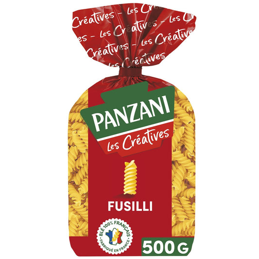 Pâtes Fusilli les Créatives PANZANI le paquet de 500g
