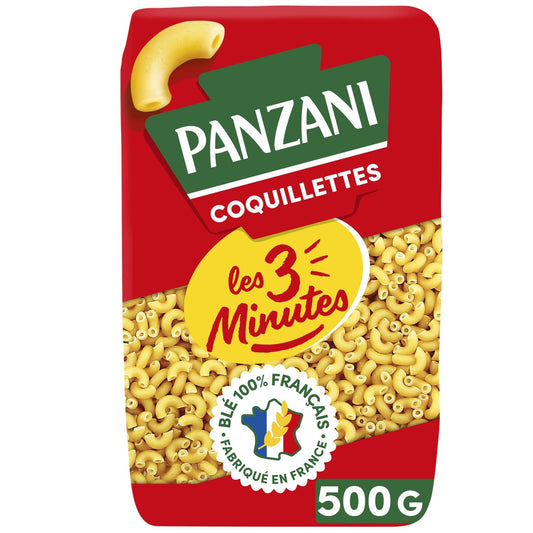 PANZANI 3 Minute Coquillettes Pasta