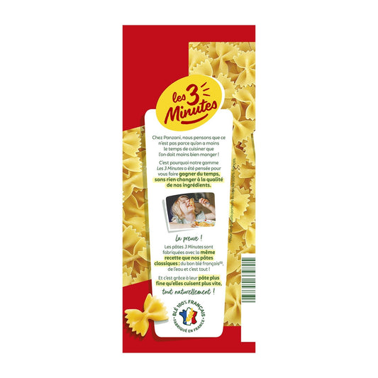 PANZANI 3 Minute Farfalle Pasta