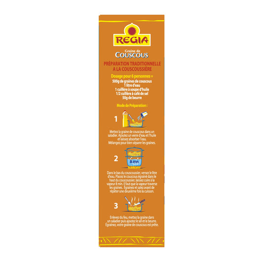 REGIA Medium Couscous Grain