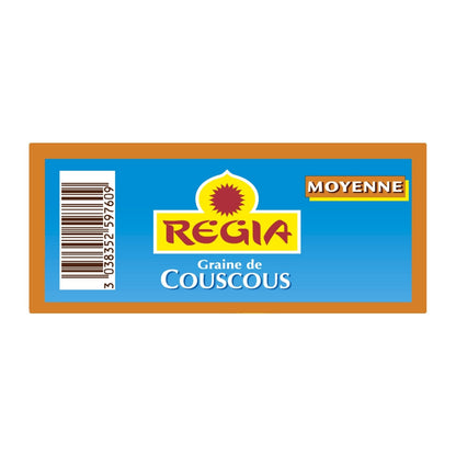 [ANTI-GASPILLAGE] Graine de Couscous Moyenne REGIA - Date de durabilité minimale : 01/09/2025 - L'emballage peut être endommagé