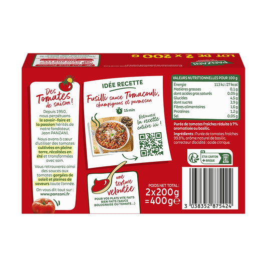 Tomacouli PANZANI Tomato Puree