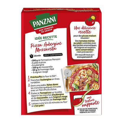 Tomapizza PANZANI Gekochte Tomatensauce für Pizza