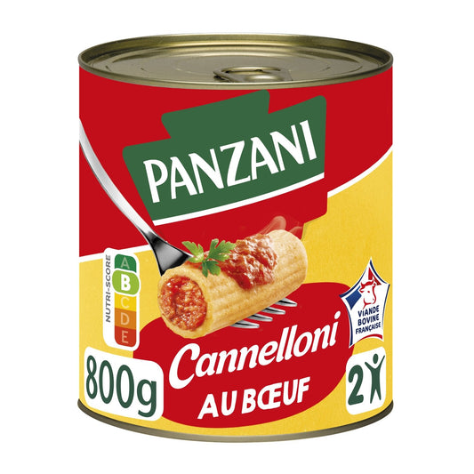 PANZANI Pure Beef Cannelloni Family Dish