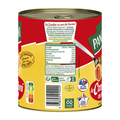 PANZANI Pure Beef Cannelloni Family Dish