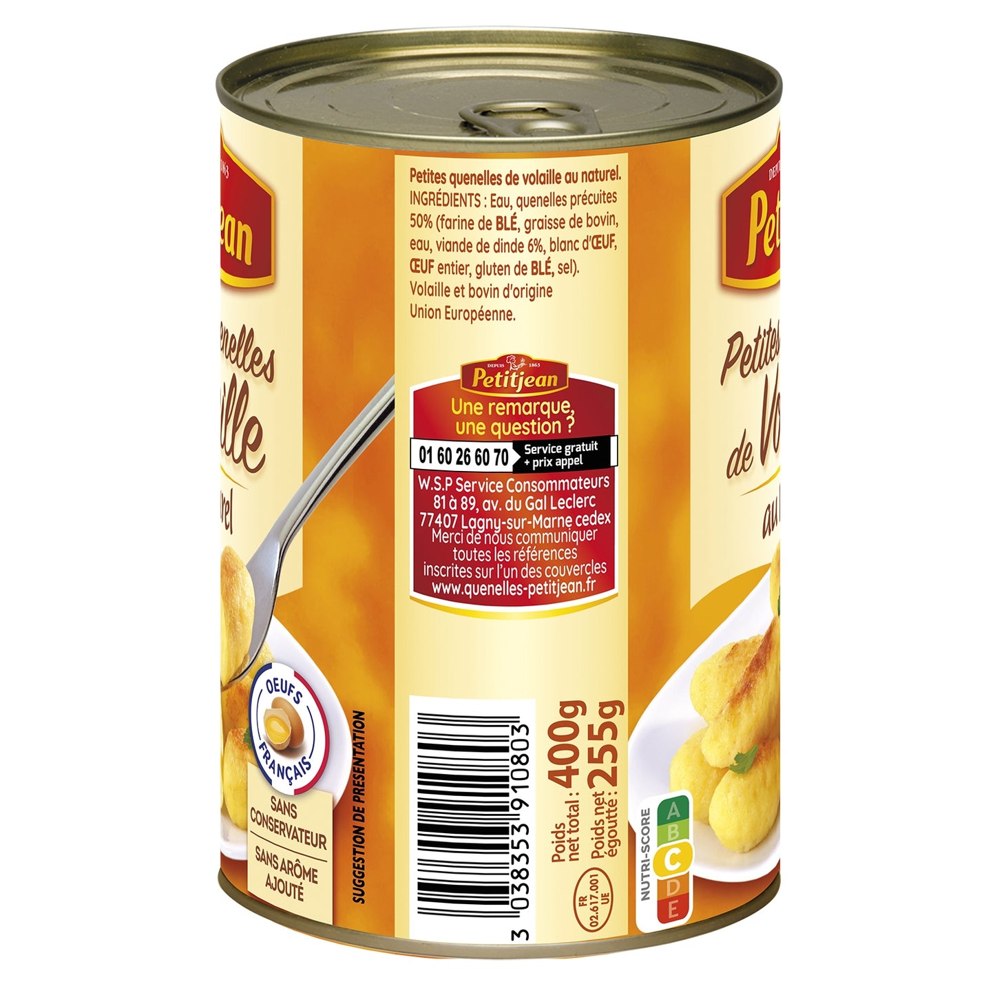 Einzelgericht Kleine Geflügelknödel PETIT JEAN