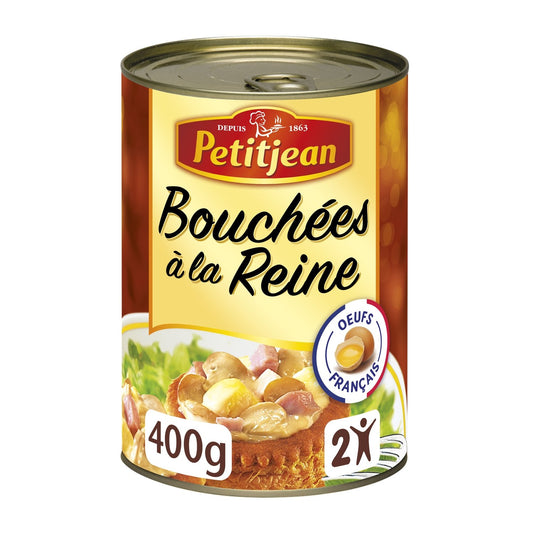 Garnitures Bouchées A la Reine PETIT JEAN la boite de 400g