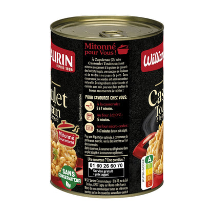 Individuelles Gericht Cassoulet Toulousain WILLIAM SAURIN