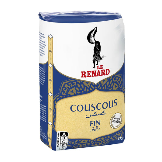 Couscous Fin LE RENARD le paquet d'1Kg