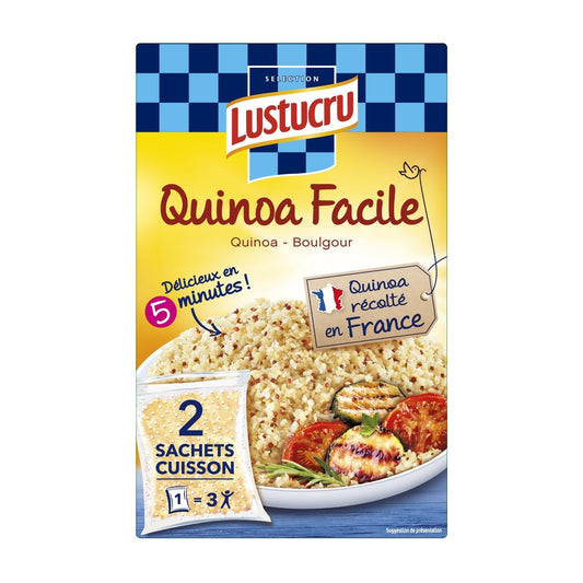 [ANTI-GASPILLAGE] Mélange Quinoa Boulgour 5min LUSTUCRU SELECTION - Date de durabilité minimale : 15/03/2026