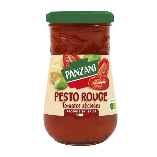 Sauce Pesto Rosso Tomates Séchées PANZANI le pot de 200g