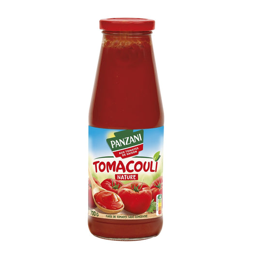 Purée de Tomates Tomacouli PANZANI la bouteille de 700g