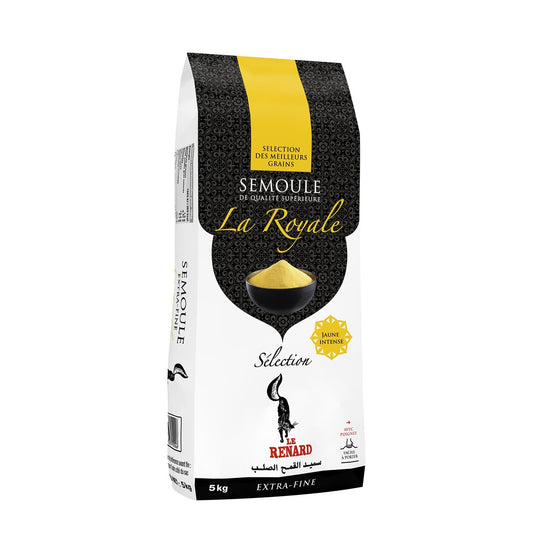 Semoule de Blé Dur Extra-Fine LE RENARD le sac de 5Kg