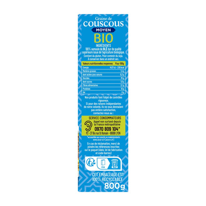 FERRERO Organic Medium Couscous