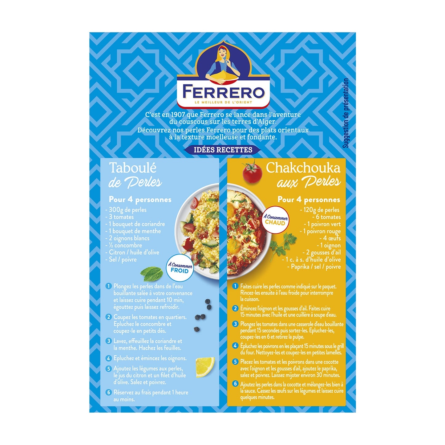 Pâtes Perles FERRERO 