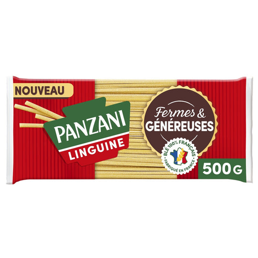 Pâtes Linguine Fermes & Généreuses PANZANI le paquet de 500g