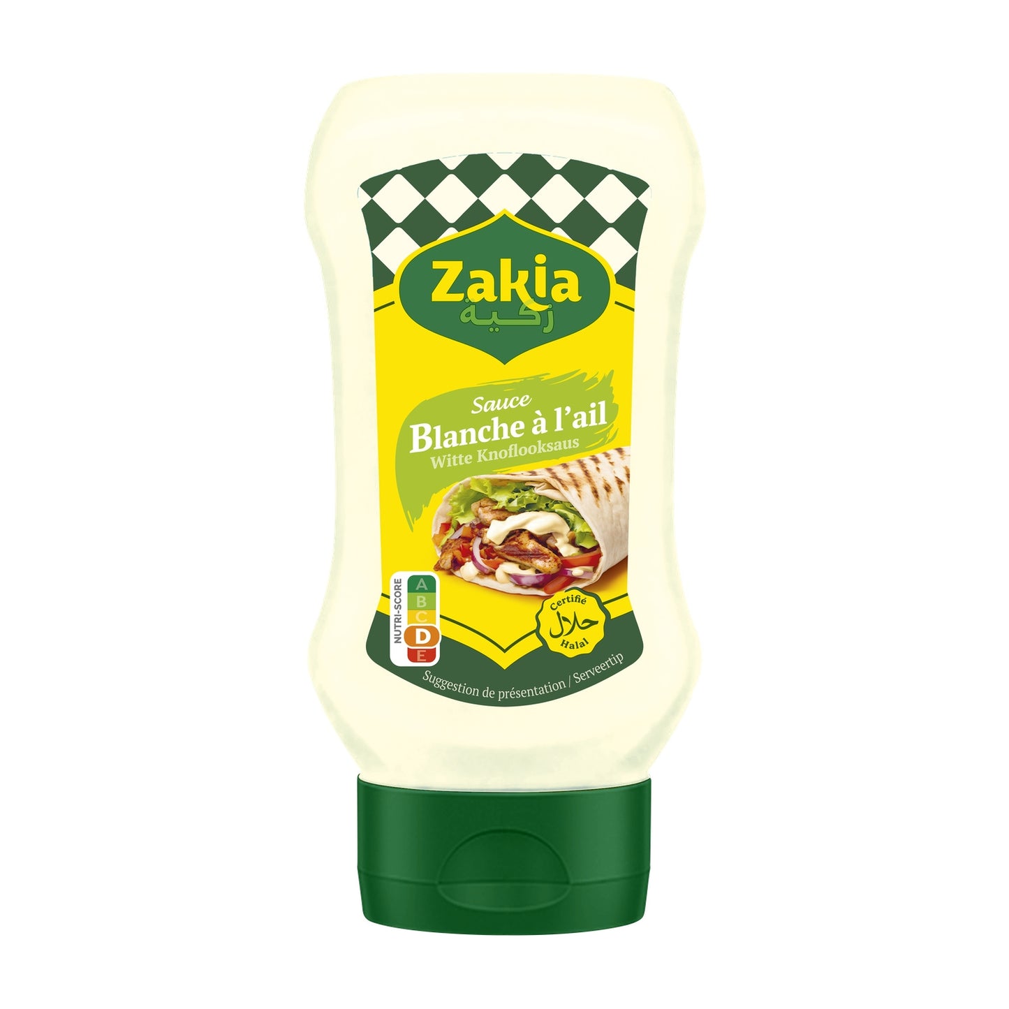 Sauce Blanche à l'Ail Halal ZAKIA 