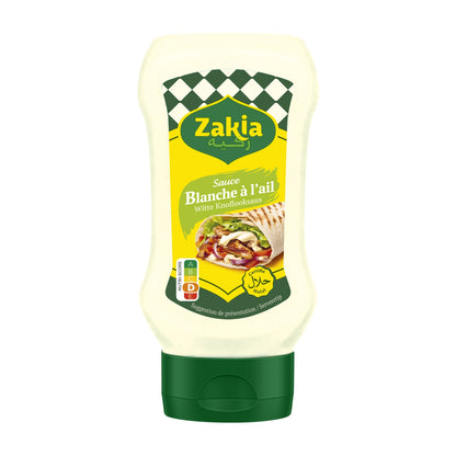 Sauce Blanche à l'Ail Halal ZAKIA 