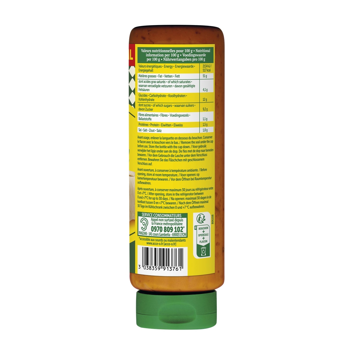Sauce Algérienne Halal ZAKIA 