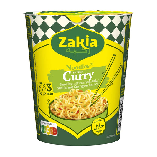 Nouilles Instantanées Saveur Curry ZAKIA 