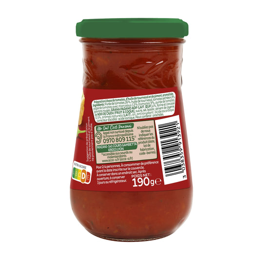 Sauce Pesto Piementé PANZANI 