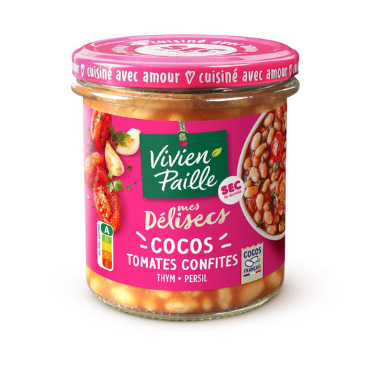Coco Tomates Confites Mes Délisecs VIVIEN PAILLE le bocal de 490g