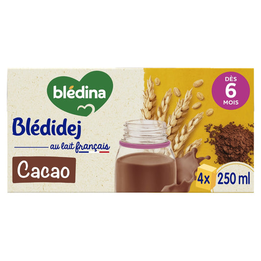 Céréales bébé dès 6 mois saveur Cacao Blédidej BLEDINA 