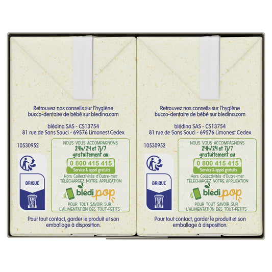 Baby Cereals From 12 Months Gourmet Chocolate Flavor Growth Blédidej BLEDINA