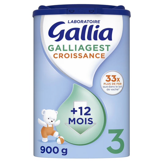 Powdered Baby Milk for Growth 3rd Age From 12 Months Galliagest Croissance GALLIA