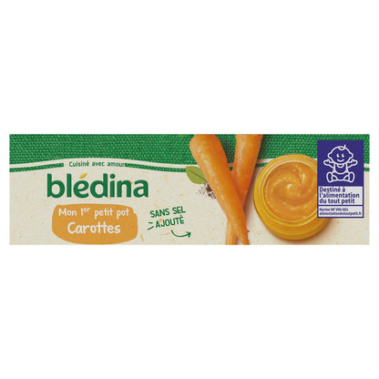 Babygläschen ab 4/6 Monaten, BLEDINA Karotten