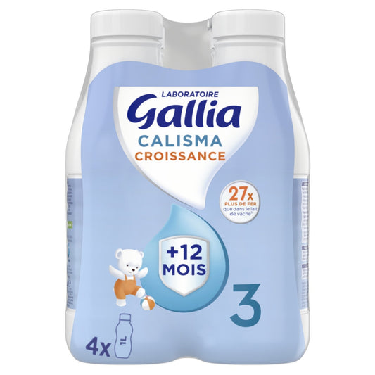Calisma GALLIA Liquid Growth Baby Milk 3rd Age 12-36 Months