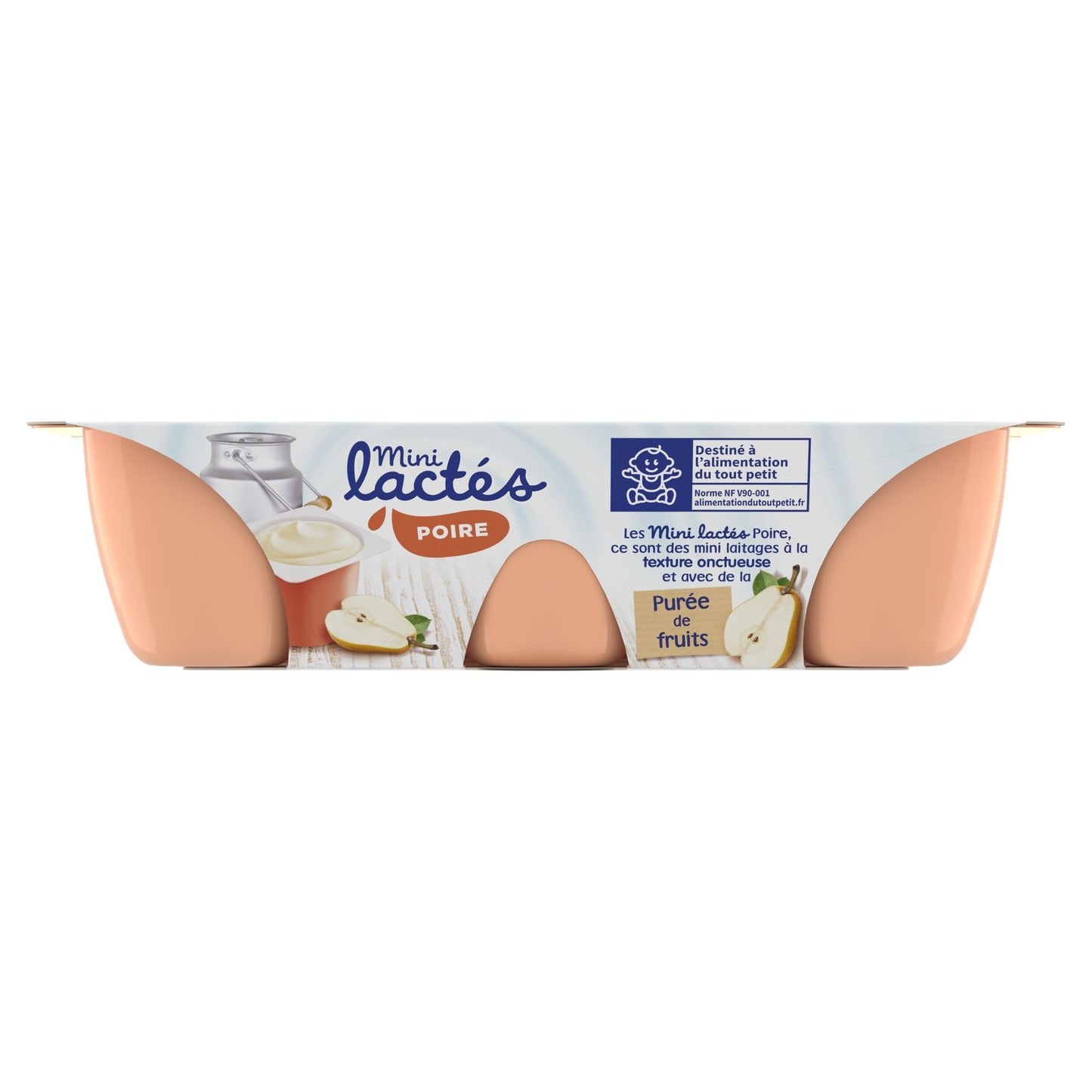 Dessert Lacté Bébé Dès 6 Mois Poire Mini Lactés BLEDINA