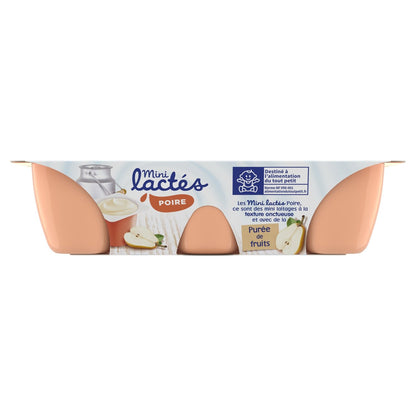 Dessert Lacté Bébé Dès 6 Mois Poire Mini Lactés BLEDINA