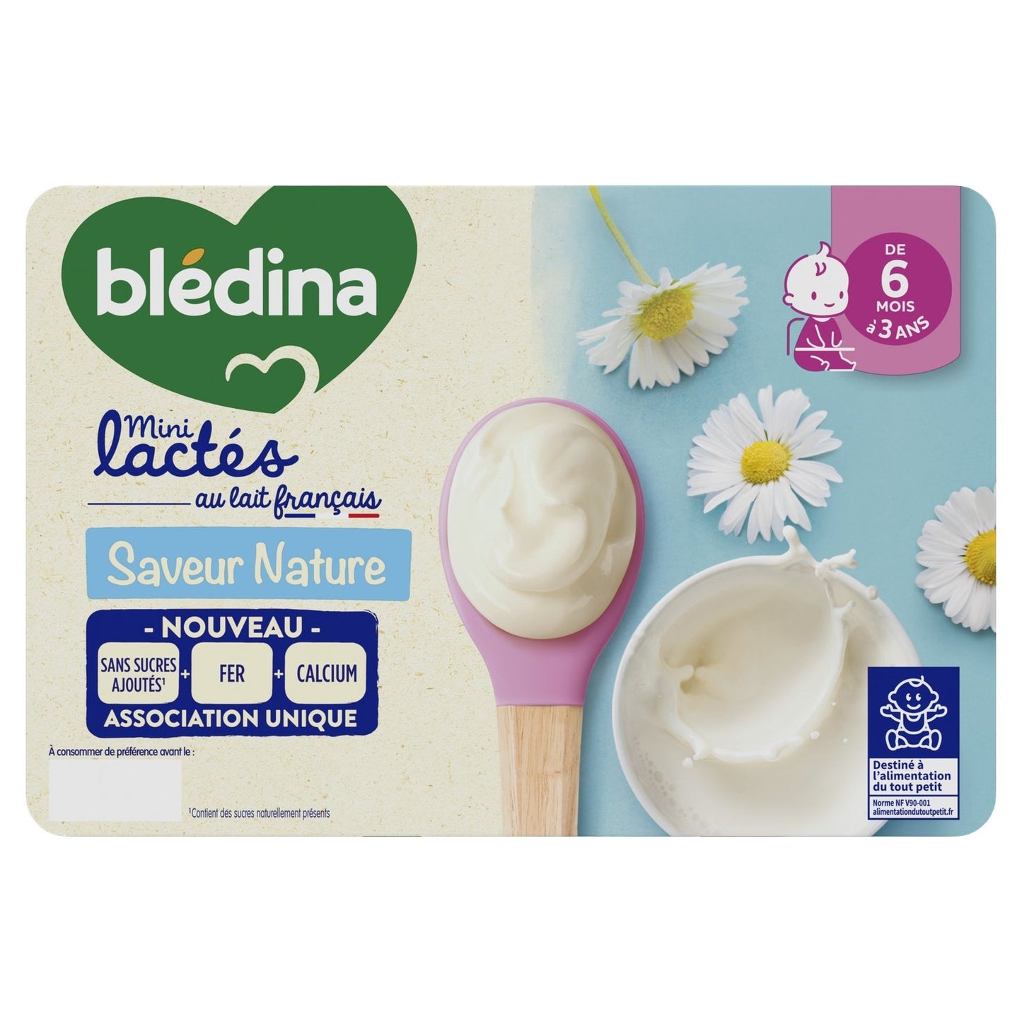 Baby Dairy Dessert From 6 Months Old Mini Dairy BLEDINA