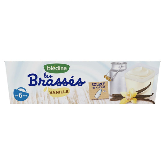 BLEDINA Milk Dessert for Babies from 6 Months with Vanilla