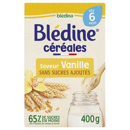 [ANTI-GASPILLAGE] Céréales Bébé Dès 6 Mois Saveur Vanille Blédine BLEDINA - Date de durabilité minimale : 12/10/2025