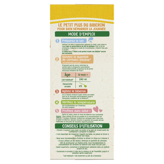 Baby Cereals From 12 Months Vanilla Flavor Growth Blédine BLEDINA