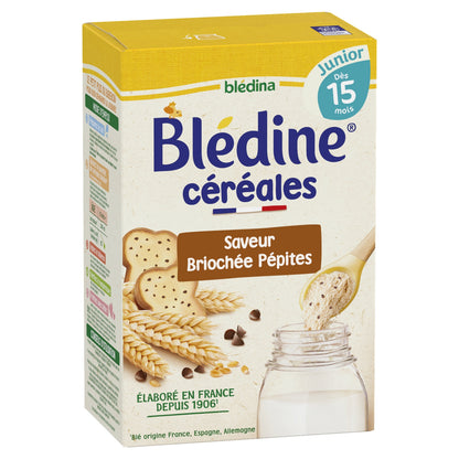 Baby Cereals From 15 Months Brioche Flavor Blédine Nuggets BLEDINA