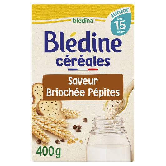 Baby Cereals From 15 Months Brioche Flavor Blédine Nuggets BLEDINA