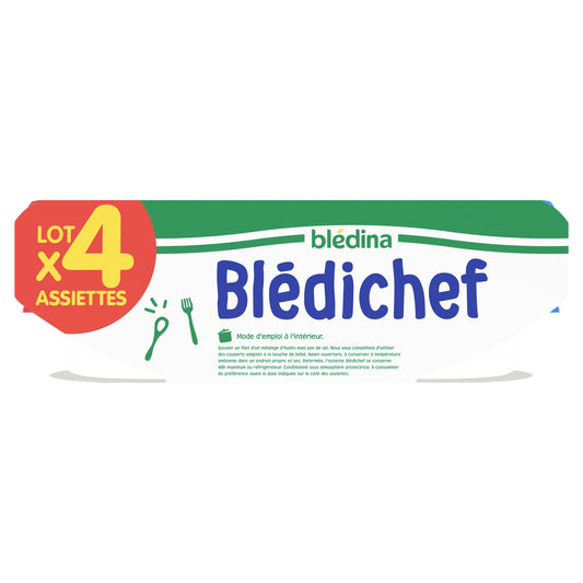 Plat Bébé Dès 18 Mois Légumes Poisson et Volaille à la Basquaise Blédichef BLEDINA