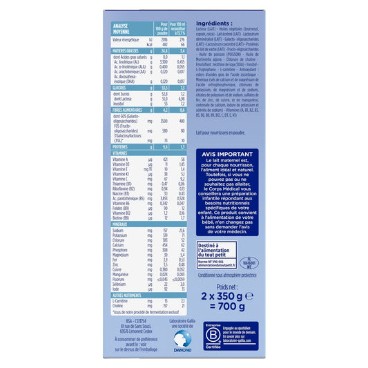 Calisma GALLIA Powdered Baby Milk 1st Age 0-6 Months