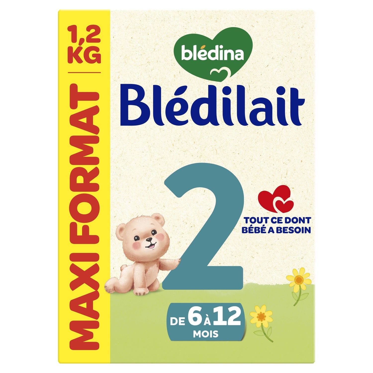 Lait bébé en poudre 2ème âge Dès 6 Mois Blédilait BLEDINA 