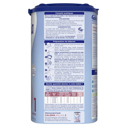Baby Milk Powder 1st Age 0-6 Months Calisma Relais GALLIA