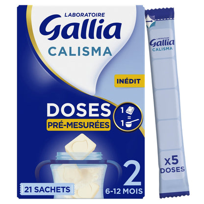 Baby Milk Tablets 2nd Age 6-12 Months Calisma Pocket GALLIA