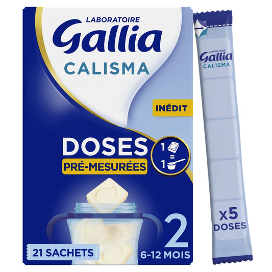 Baby Milk Tablets 2nd Age 6-12 Months Calisma Pocket GALLIA