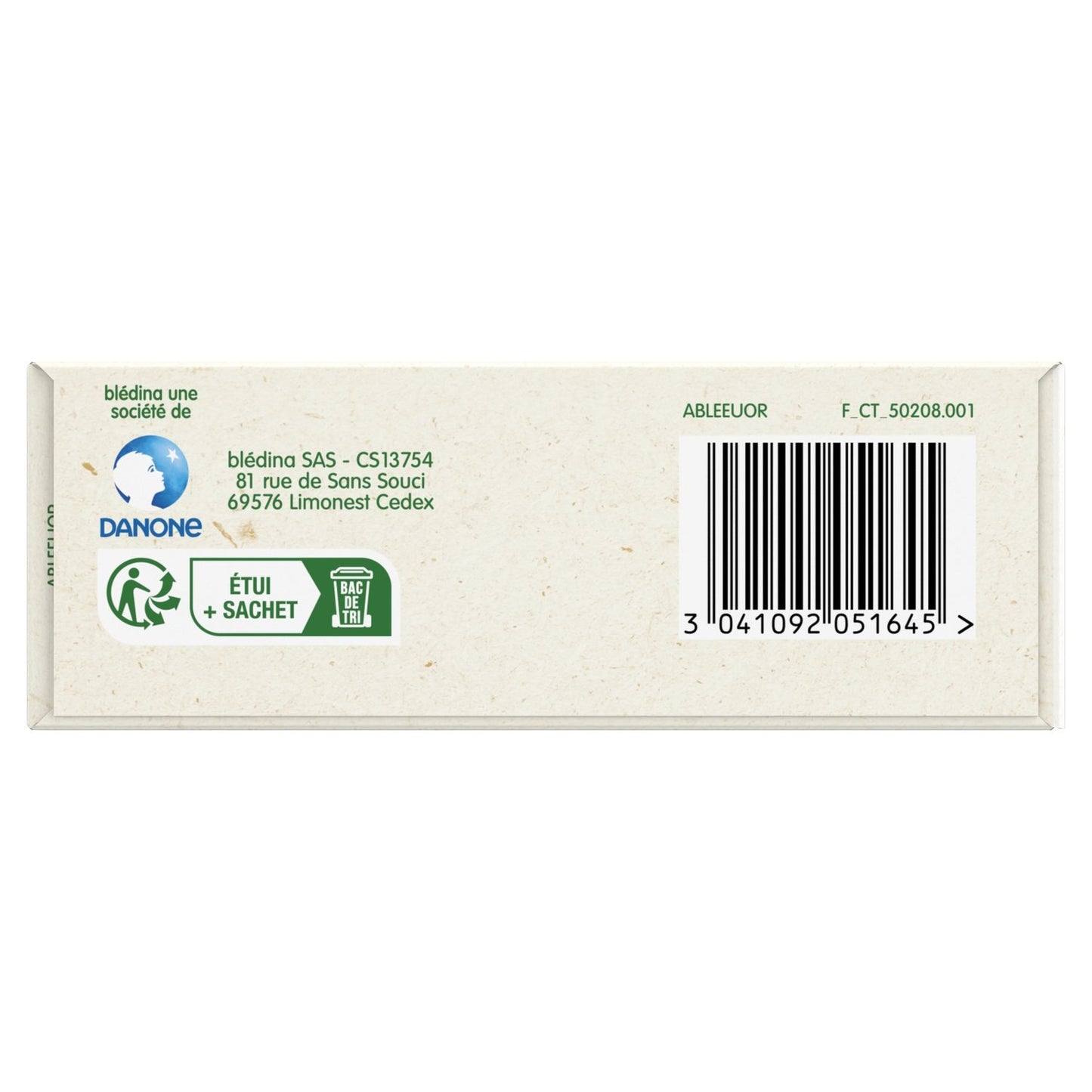 Plat Bébé Dès 15 Mois Pâtes Blé Tendre et Lentilles BLEDINA