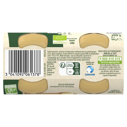 Organic Banana Puree From 4-6 Months BLEDINA