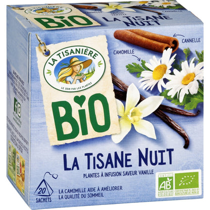 LA TISANIERE Organic Night Infusion